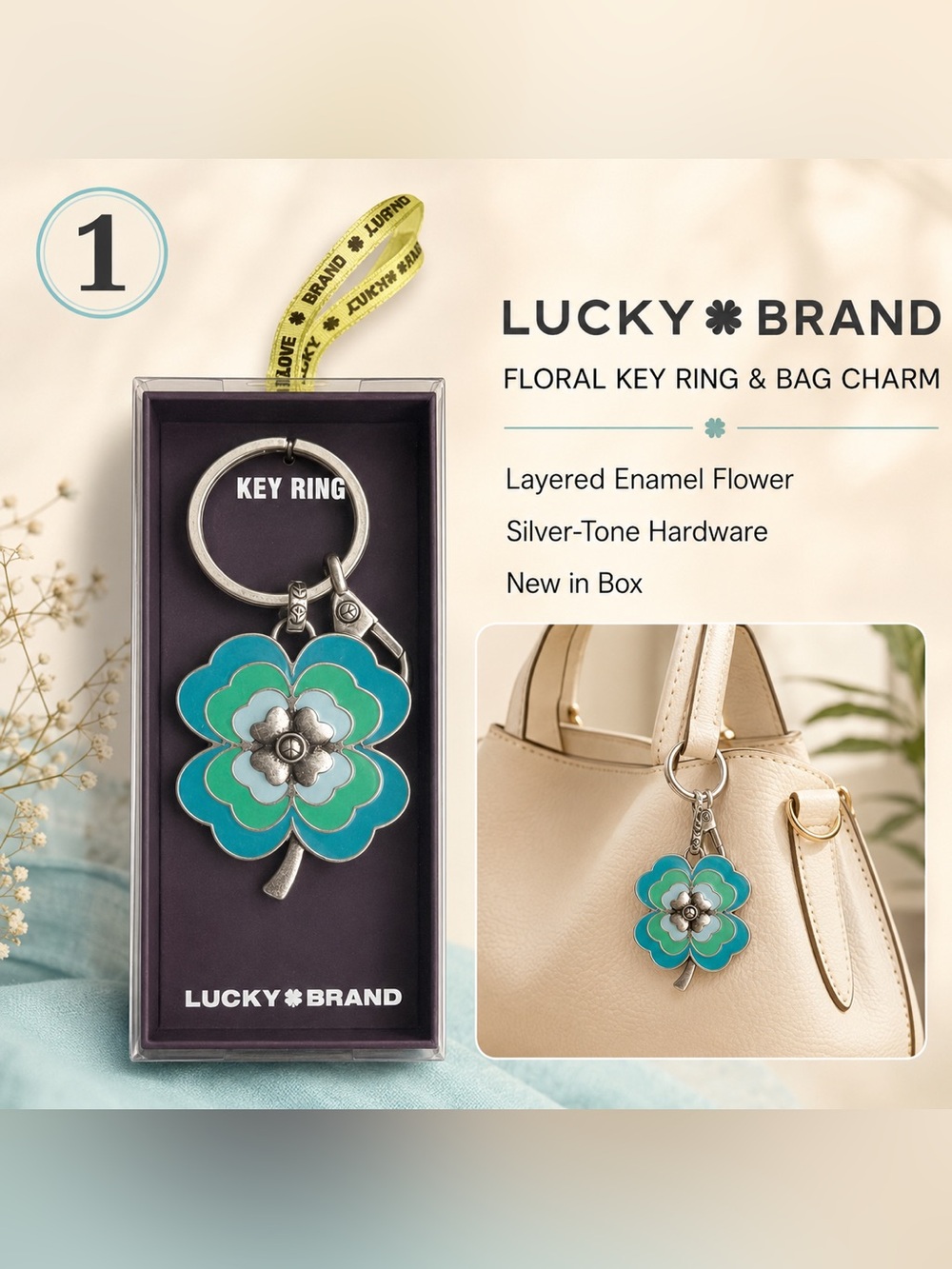 BUYER PICK Bag Charm Keychain – Choose #1, #2 or #3 - Picture 2 of 4